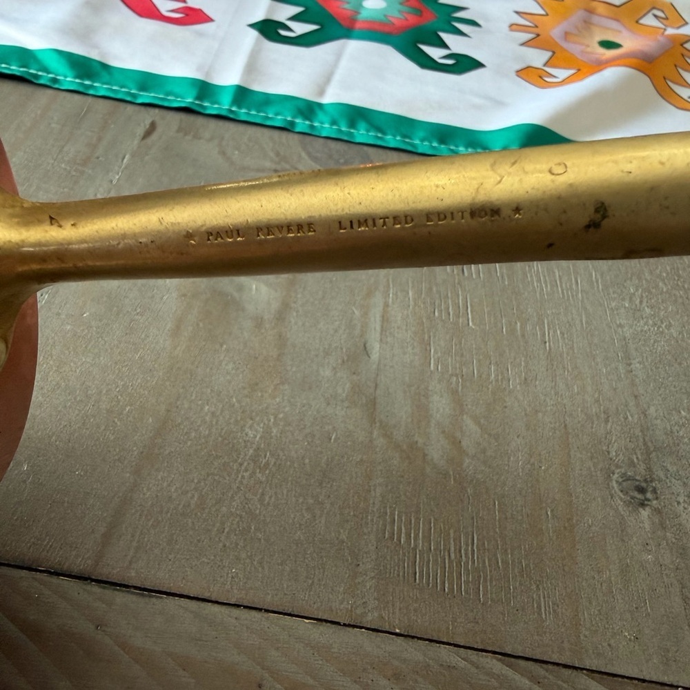 Paul Revers copper pot with Gold Handle - Picture 4 of 5